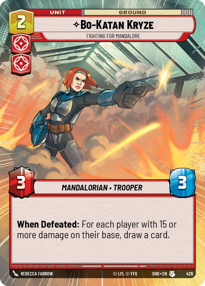 Bo-Katan Kryze - Fighting For Mandalore (Hyperspace) (426) [Shadows of the Galaxy] | Tabernacle Games