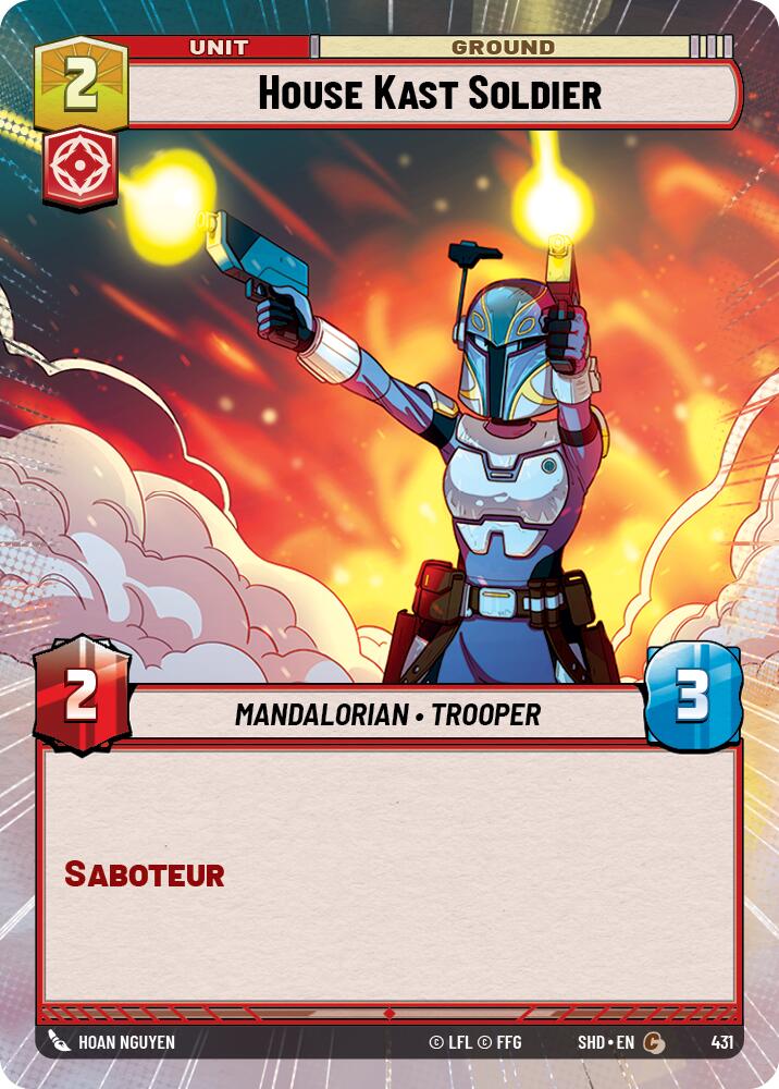 House Kast Soldier (Hyperspace) (431) [Shadows of the Galaxy] | Tabernacle Games