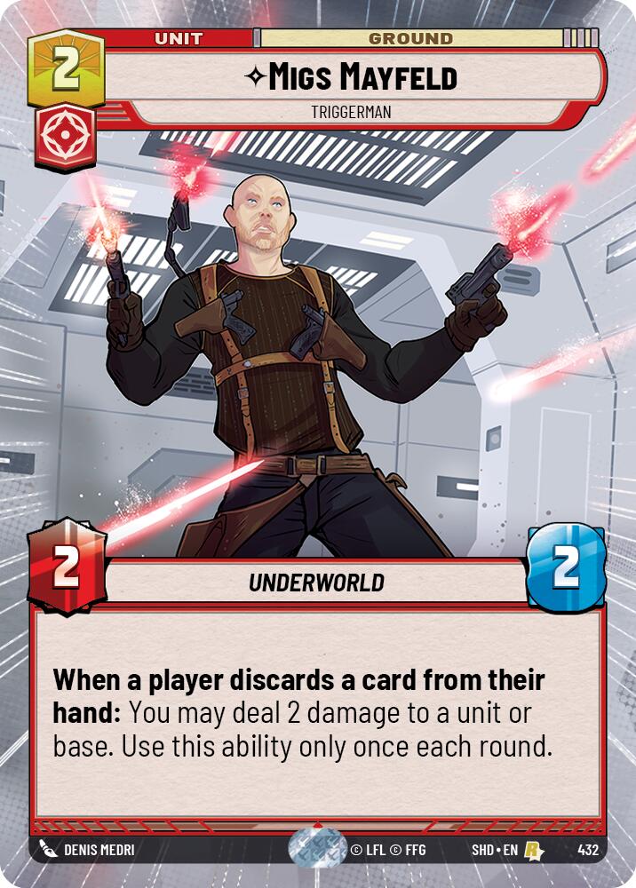 Migs Mayfeld - Triggerman (Hyperspace) (432) [Shadows of the Galaxy] | Tabernacle Games