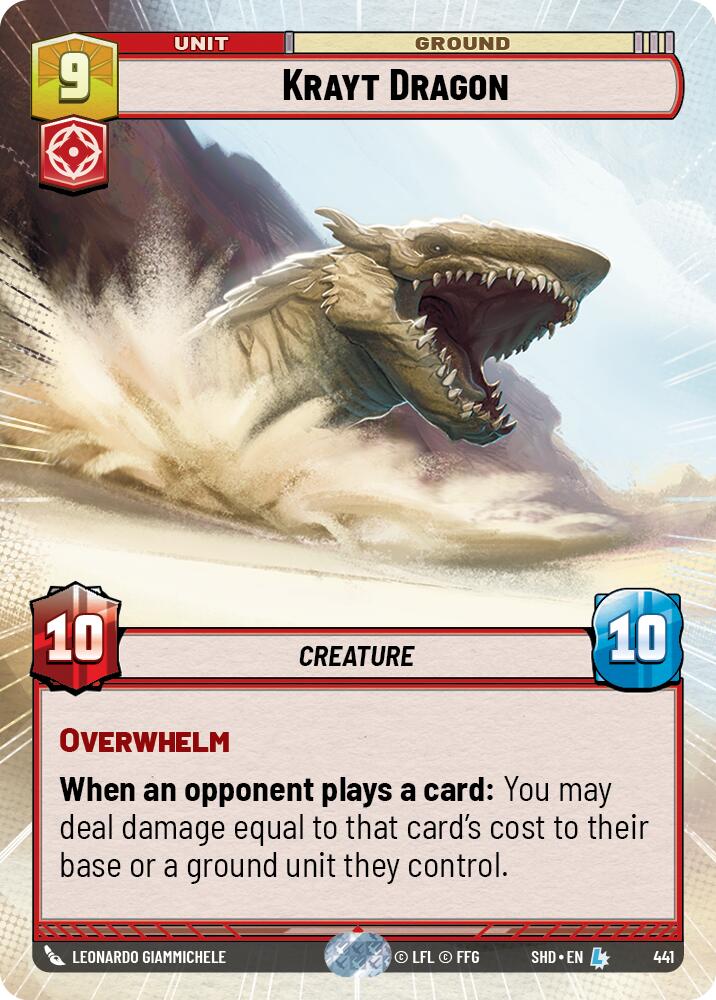 Krayt Dragon (Hyperspace) (441) [Shadows of the Galaxy] | Tabernacle Games