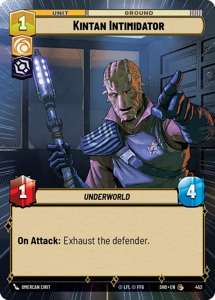 Kintan Intimidator (Hyperspace) (452) [Shadows of the Galaxy] | Tabernacle Games