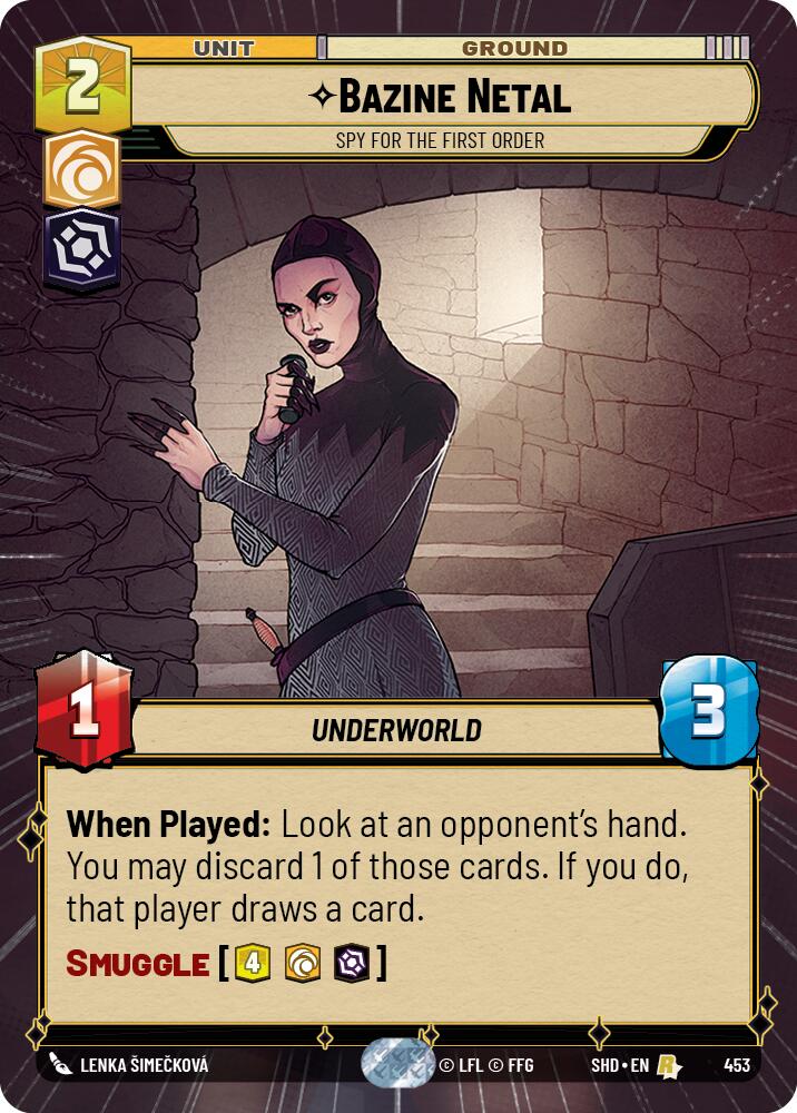 Bazine Netal - Spy for the First Order (Hyperspace) (453) [Shadows of the Galaxy] | Tabernacle Games