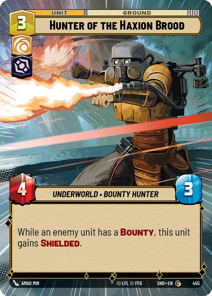 Hunter of the Haxion Brood (Hyperspace) (455) [Shadows of the Galaxy] | Tabernacle Games