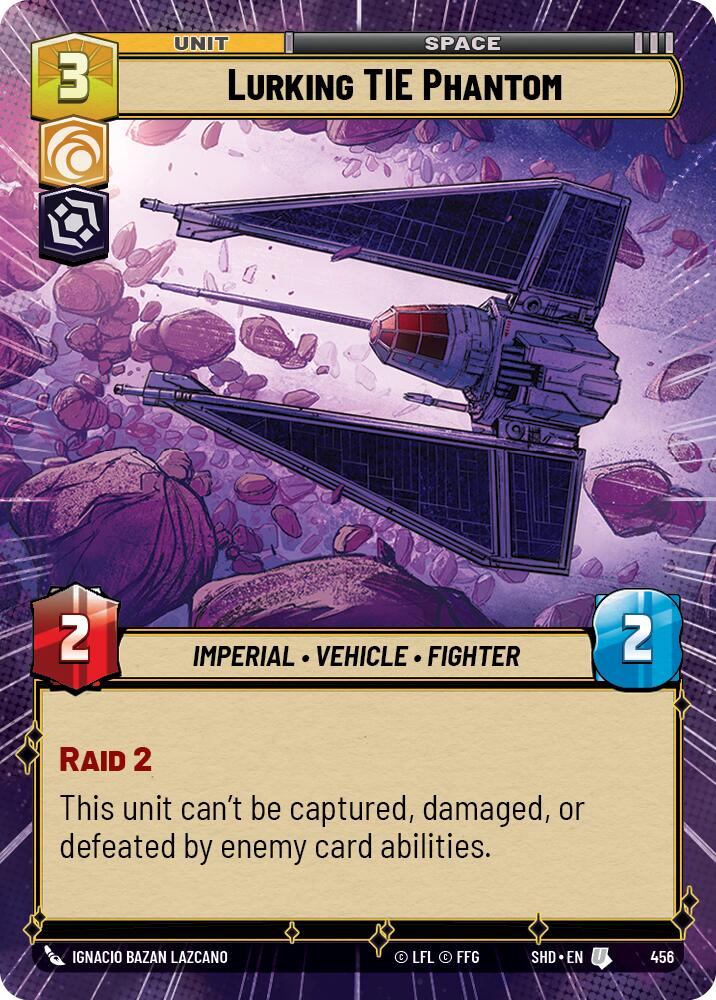 Lurking TIE Phantom (Hyperspace) (456) [Shadows of the Galaxy] | Tabernacle Games