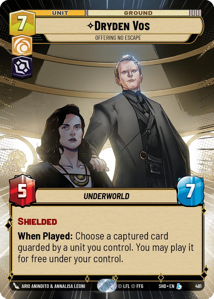 Dryden Vos - Offering No Escape (Hyperspace) (461) [Shadows of the Galaxy] | Tabernacle Games