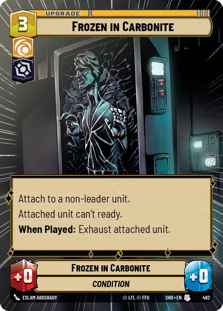 Frozen in Carbonite (Hyperspace) (462) [Shadows of the Galaxy] | Tabernacle Games