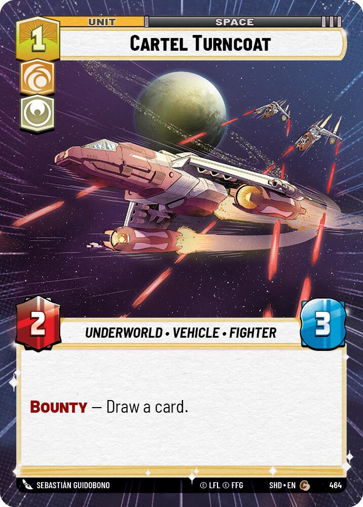 Cartel Turncoat (Hyperspace) (464) [Shadows of the Galaxy] | Tabernacle Games