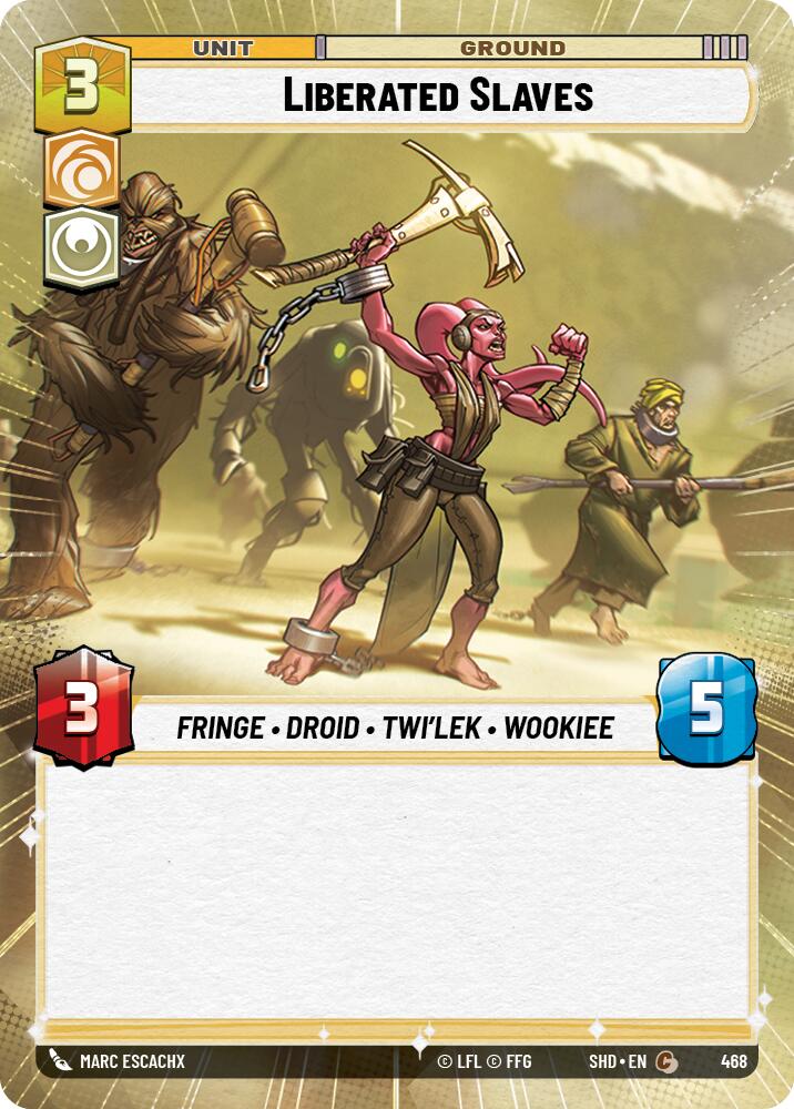 Liberated Slaves (Hyperspace) (468) [Shadows of the Galaxy] | Tabernacle Games
