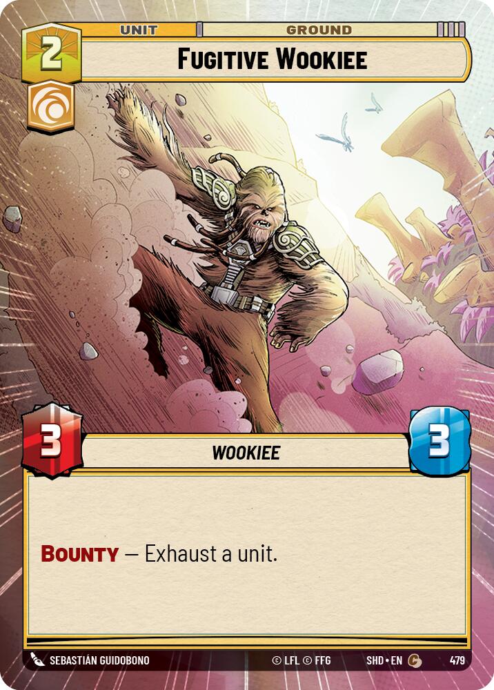 Fugitive Wookiee (Hyperspace) (479) [Shadows of the Galaxy] | Tabernacle Games