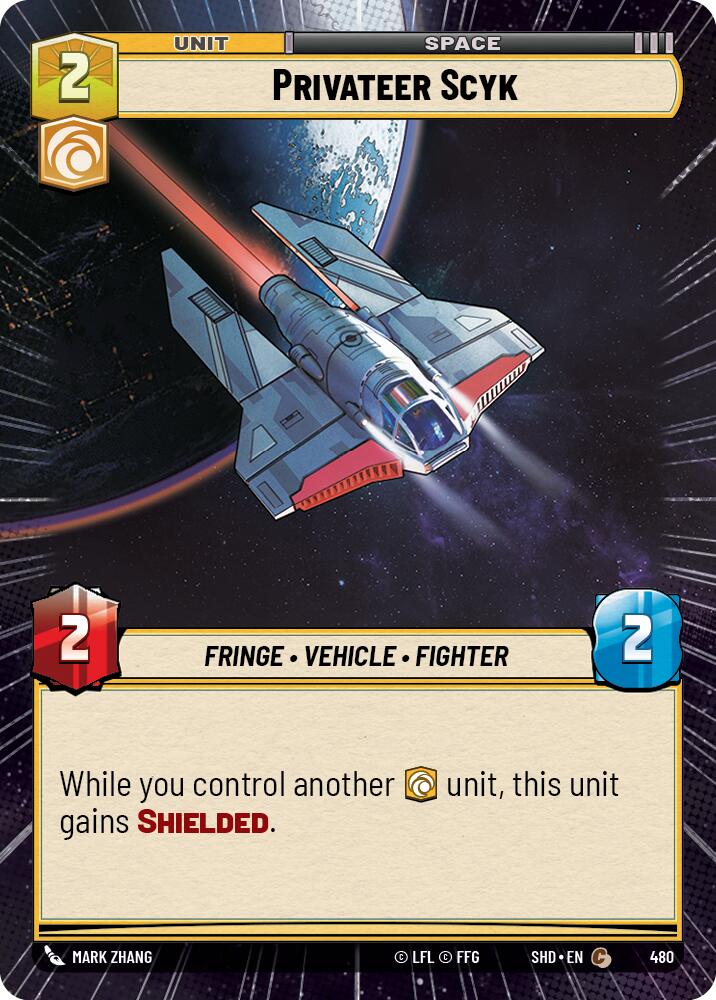 Privateer Scyk (Hyperspace) (480) [Shadows of the Galaxy] | Tabernacle Games