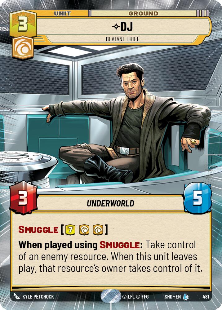 DJ - Blatant Thief (Hyperspace) (481) [Shadows of the Galaxy] | Tabernacle Games