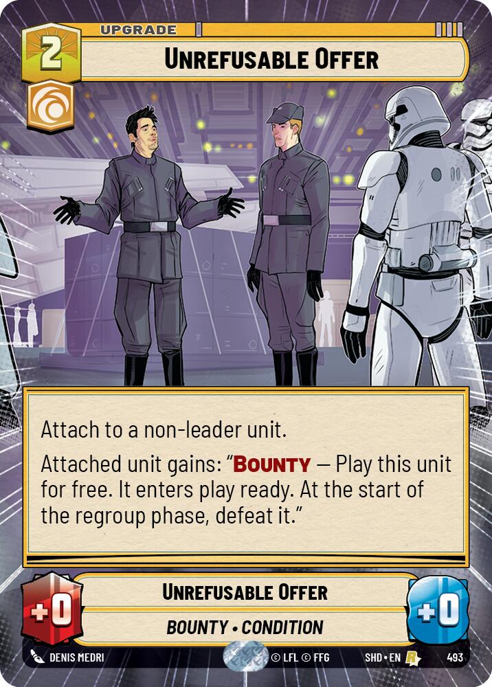 Unrefusable Offer (Hyperspace) (493) [Shadows of the Galaxy] | Tabernacle Games
