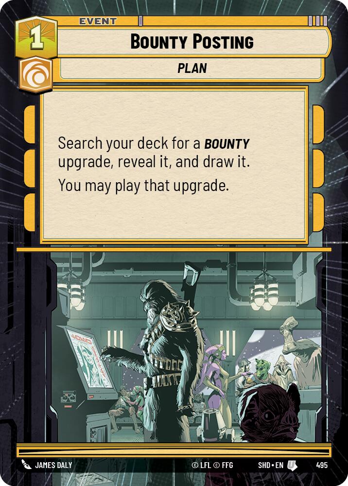 Bounty Posting (Hyperspace) (495) [Shadows of the Galaxy] | Tabernacle Games