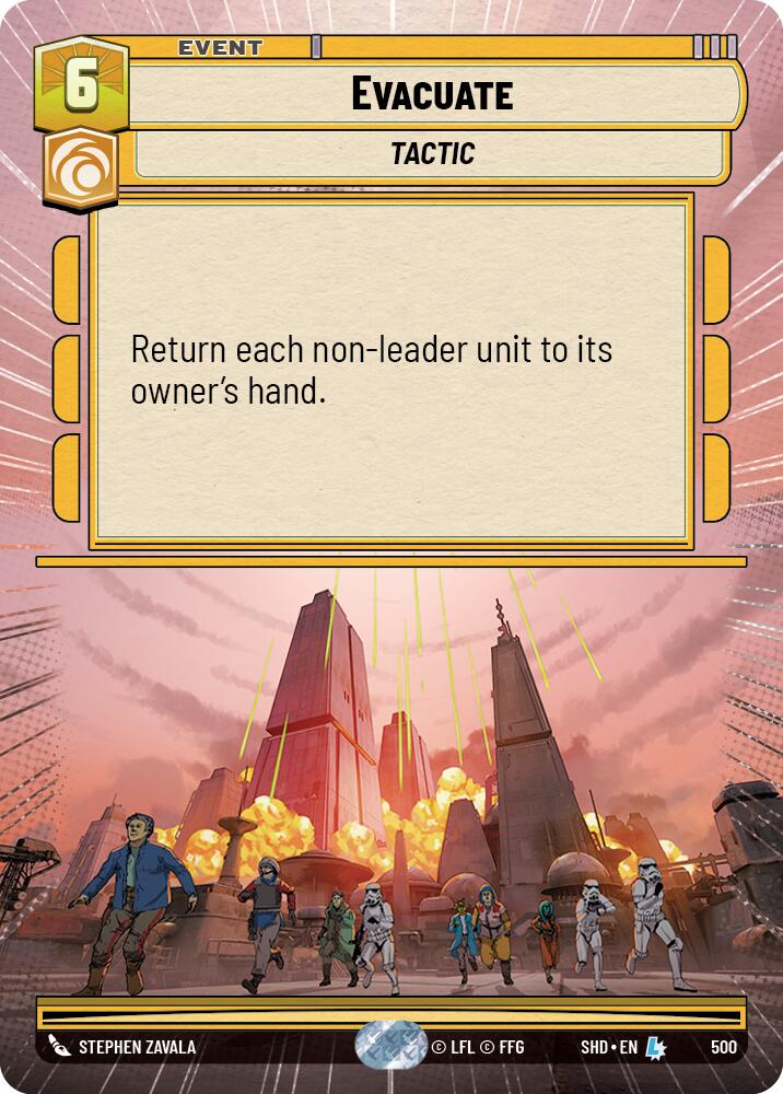 Evacuate (Hyperspace) (500) [Shadows of the Galaxy] | Tabernacle Games