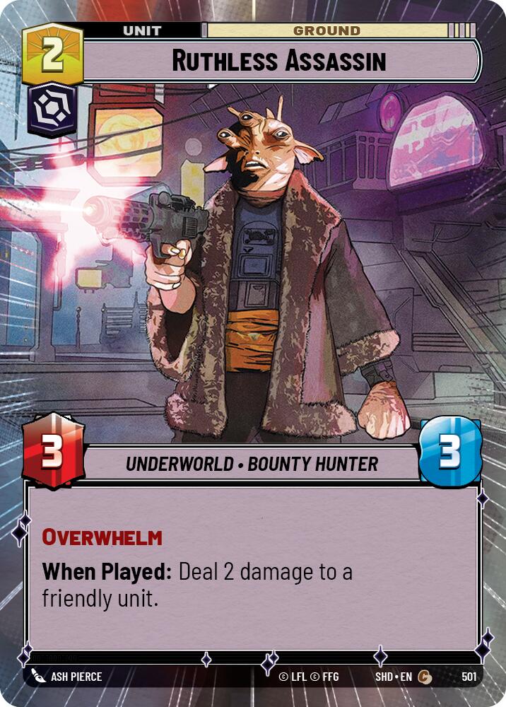 Ruthless Assassin (Hyperspace) (501) [Shadows of the Galaxy] | Tabernacle Games