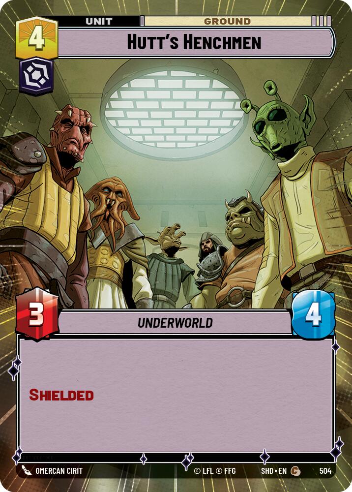 Hutt's Henchmen (Hyperspace) (504) [Shadows of the Galaxy] | Tabernacle Games