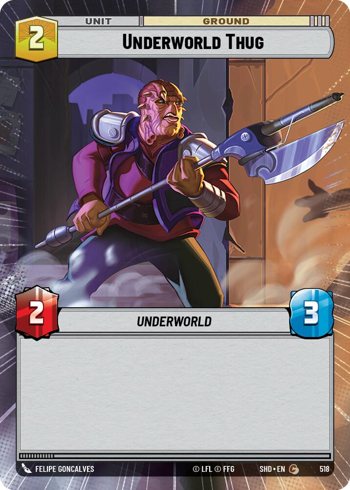 Underworld Thug (Hyperspace) (518) [Shadows of the Galaxy] | Tabernacle Games