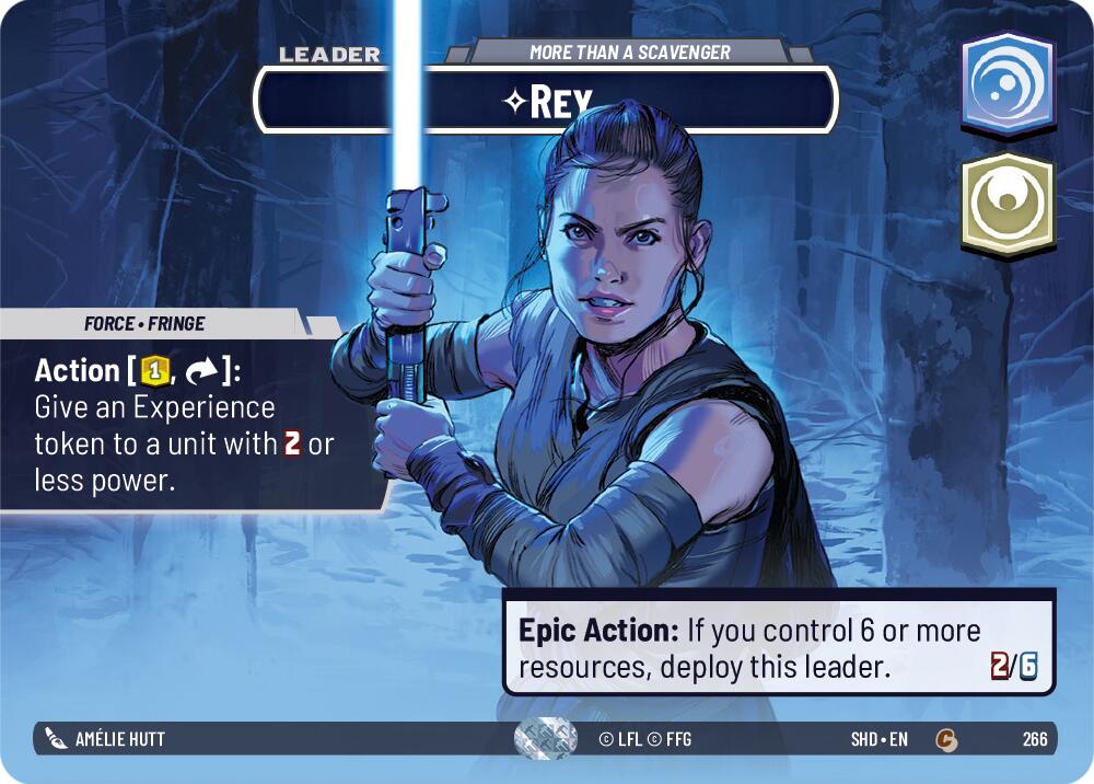 Rey - More Than a Scavenger (Showcase) (266) [Shadows of the Galaxy] | Tabernacle Games