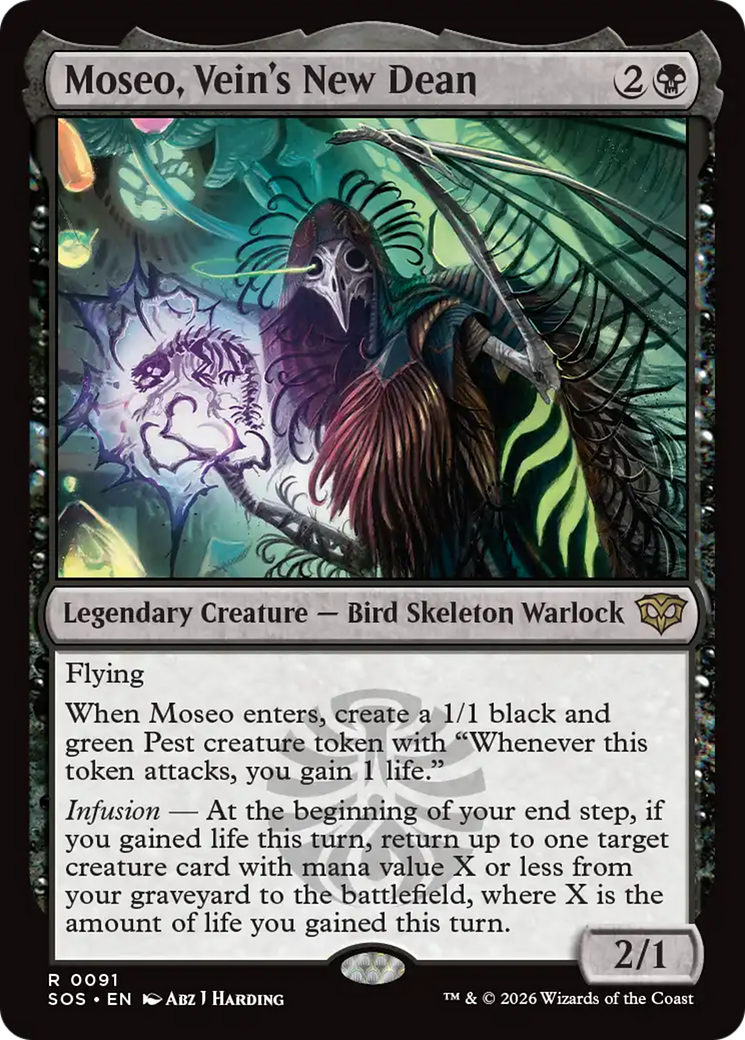 Moseo, Vein's New Dean [Secrets of Strixhaven] | Tabernacle Games