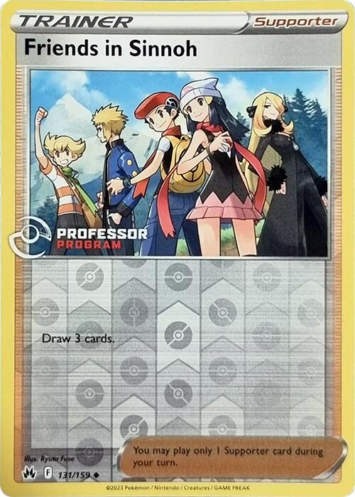 Friends in Sinnoh (131/159) (2023) [Professor Program Promos] | Tabernacle Games