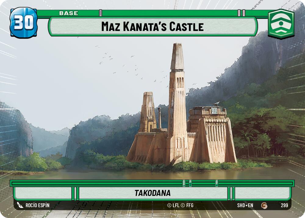 Maz Kanata's Castle // Shield (Hyperspace) (299 // T04) [Shadows of the Galaxy] | Tabernacle Games