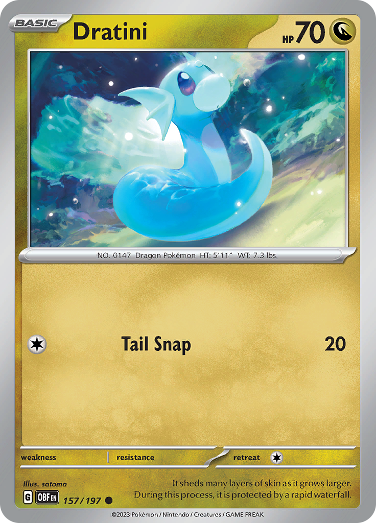 Dratini (157/197) [Scarlet & Violet: Obsidian Flames] | Tabernacle Games