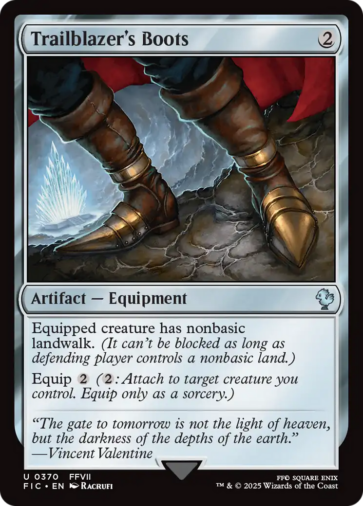Trailblazer's Boots [FINAL FANTASY Commander] | Tabernacle Games