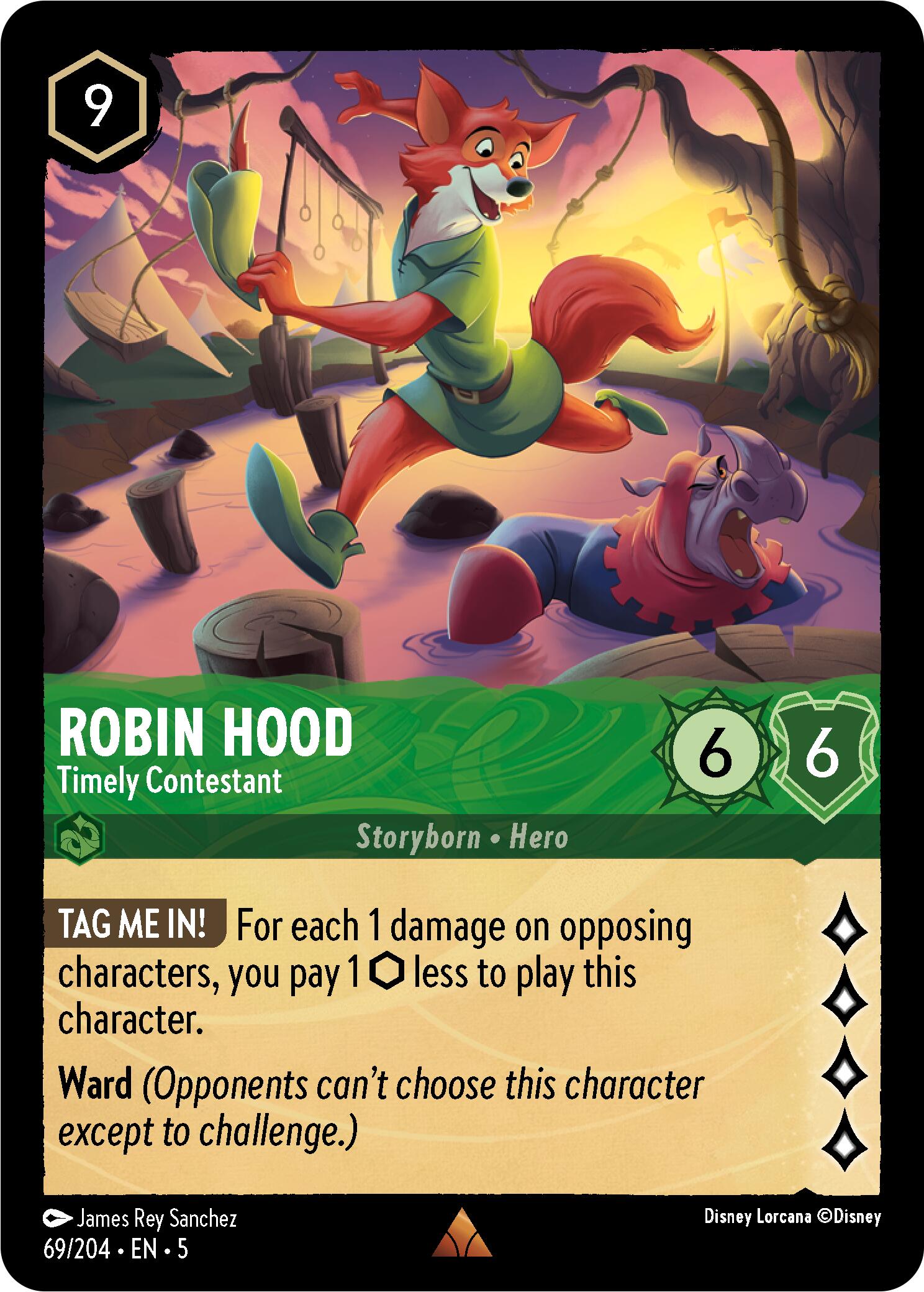 Robin Hood - Timely Contestant (69/204) [Shimmering Skies] | Tabernacle Games