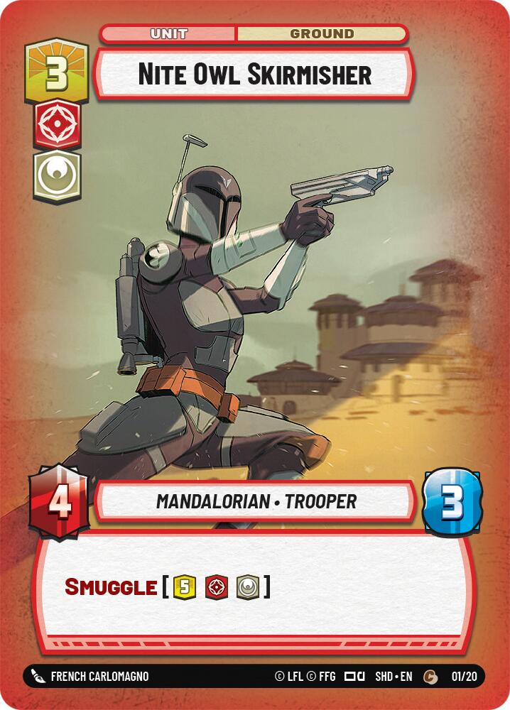 Nite Owl Skirmisher (01/20) [Shadows of the Galaxy: Weekly Play] | Tabernacle Games
