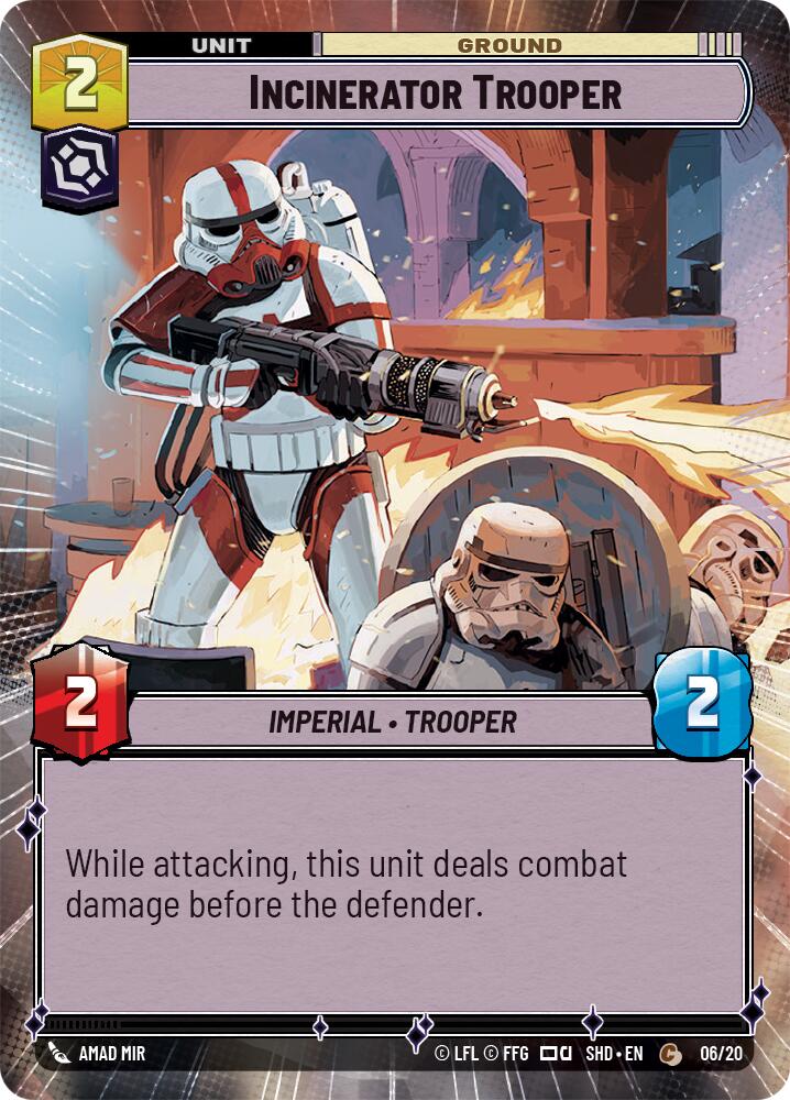 Incinerator Trooper (Hyperspace) (06/20) [Shadows of the Galaxy: Weekly Play] | Tabernacle Games