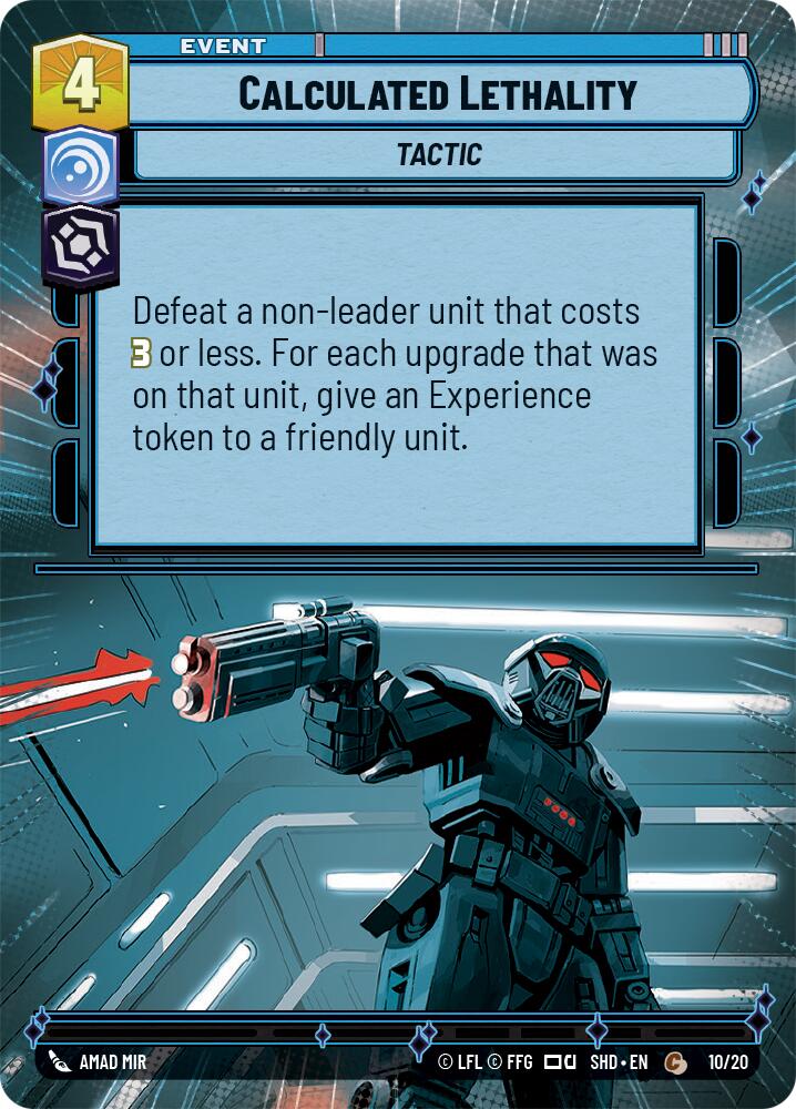 Calculated Lethality (Hyperspace) (10/20) [Shadows of the Galaxy: Weekly Play] | Tabernacle Games