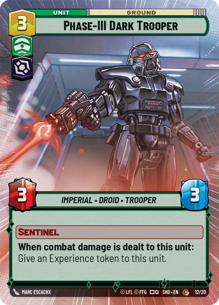 Phase-III Dark Trooper (Hyperspace) (12/20) [Shadows of the Galaxy: Weekly Play] | Tabernacle Games