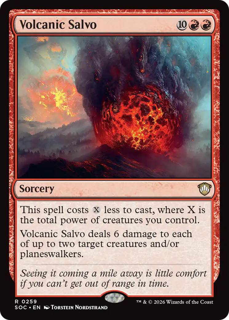 Volcanic Salvo [Secrets of Strixhaven Commander] | Tabernacle Games