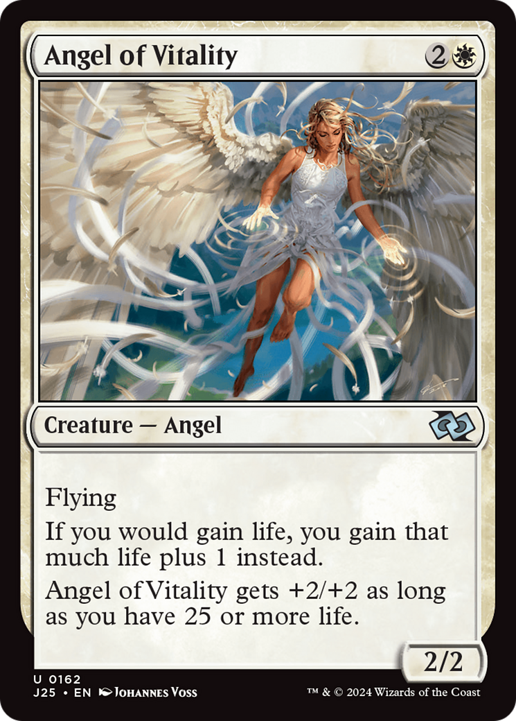 Angel of Vitality [Foundations Jumpstart] | Tabernacle Games