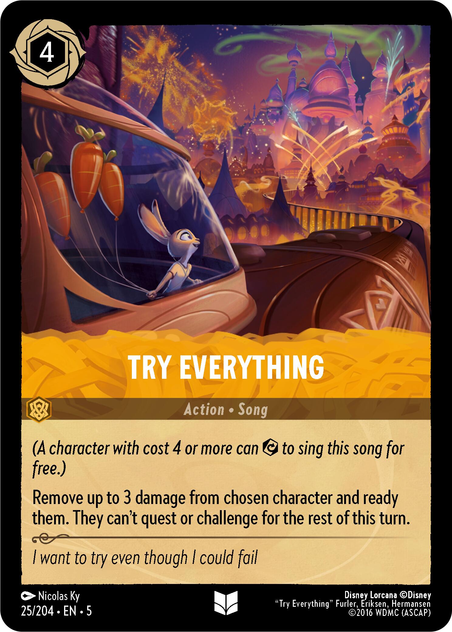 Try Everything (25/204) [Shimmering Skies] | Tabernacle Games