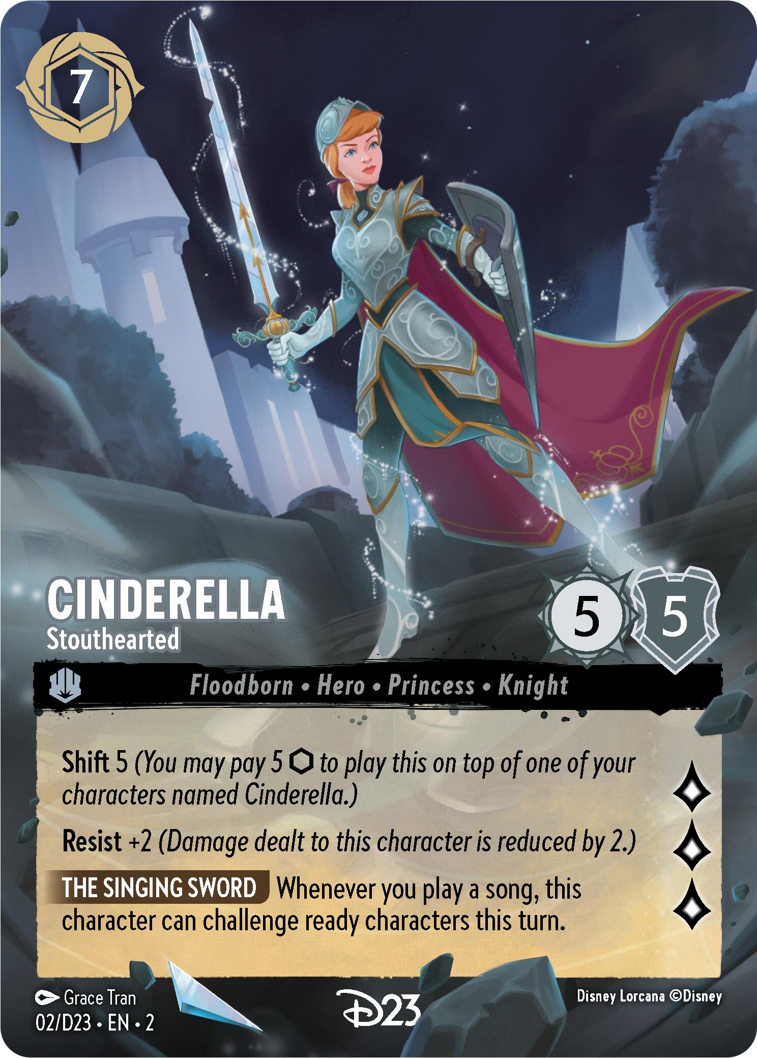 Cinderella - Stouthearted (2) [D23 Promos] | Tabernacle Games