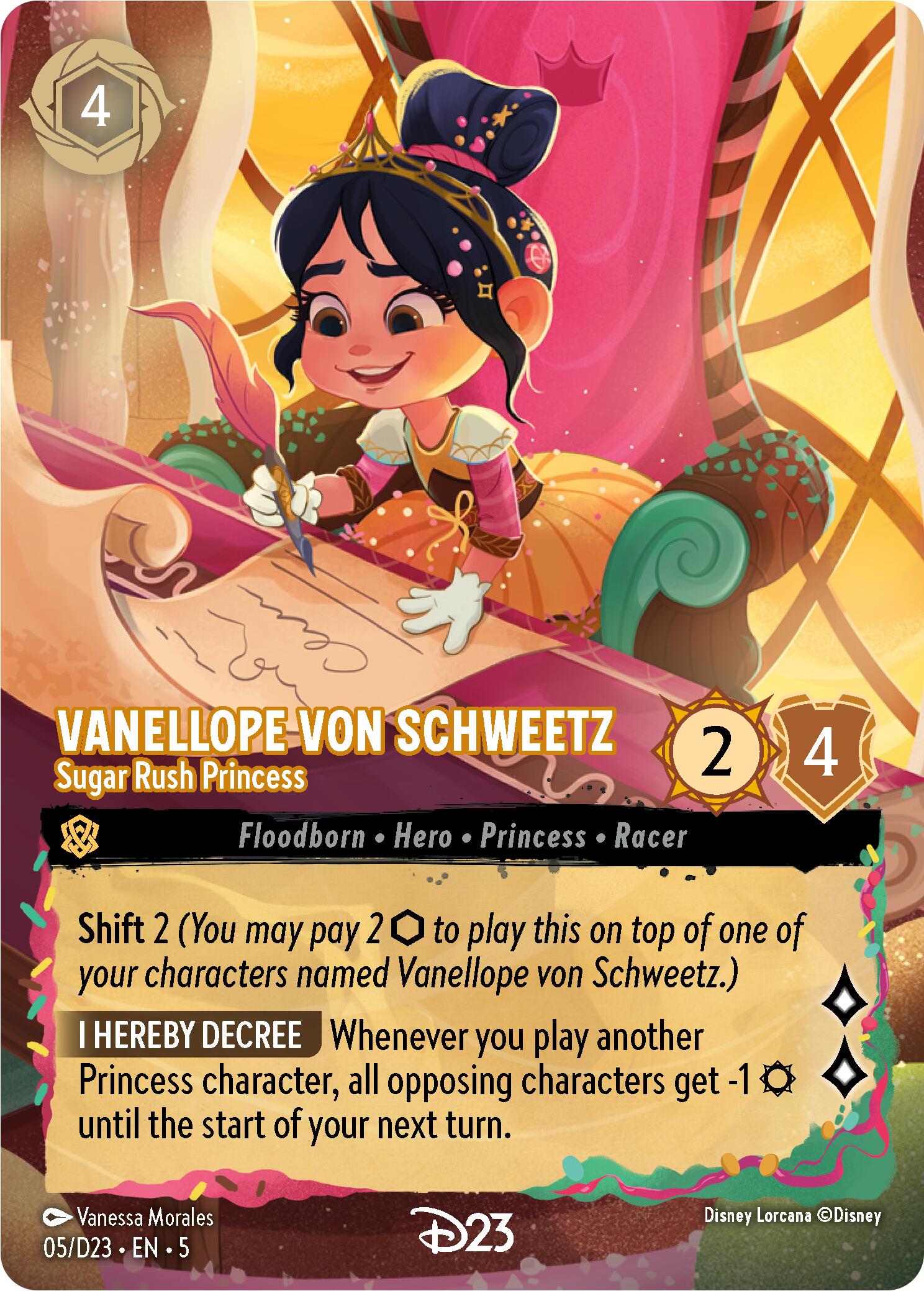 Vanellope von Schweetz - Sugar Rush Princess (5) [D23 Promos] | Tabernacle Games