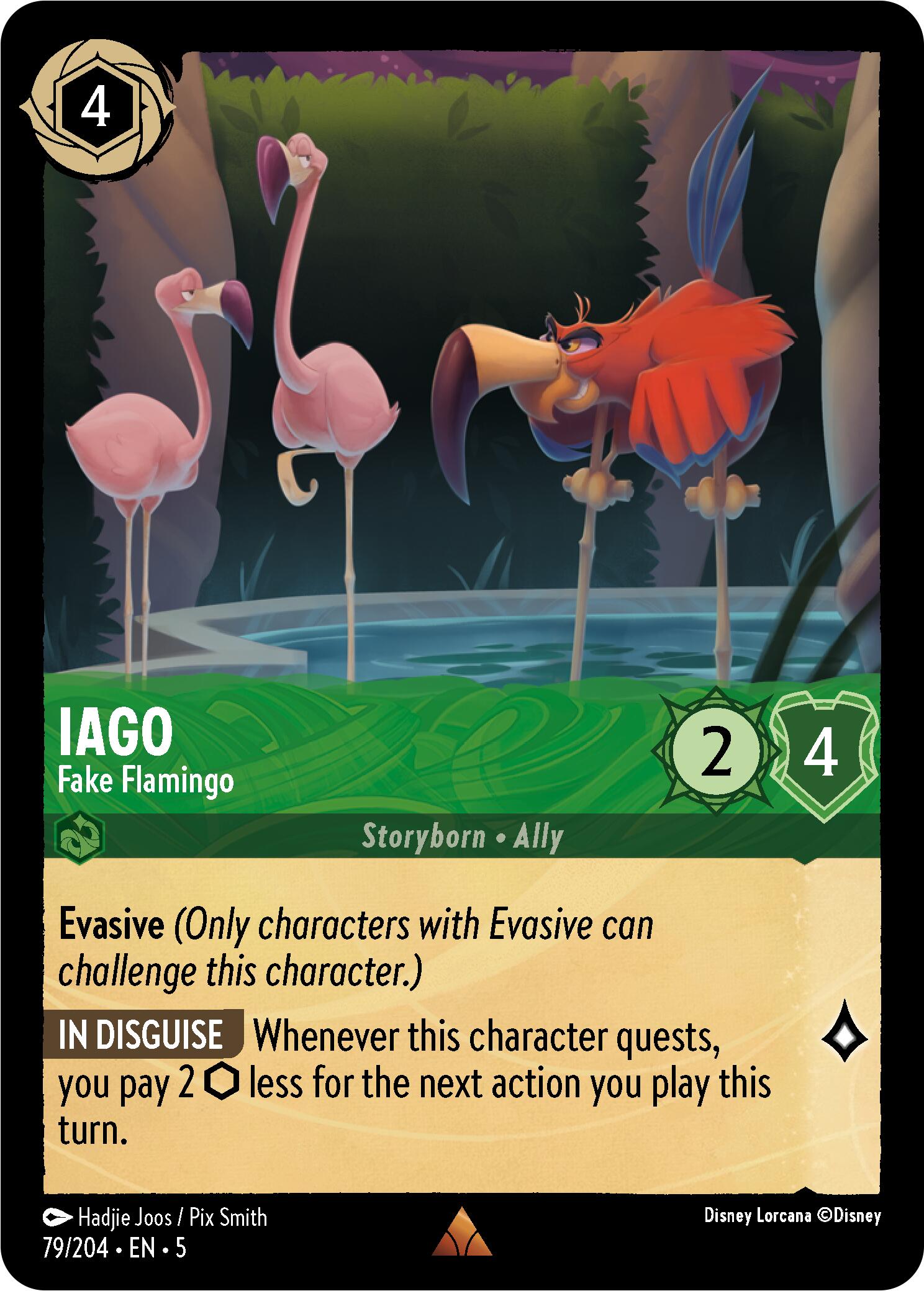 Iago - Fake Flamingo (79/204) [Shimmering Skies] | Tabernacle Games