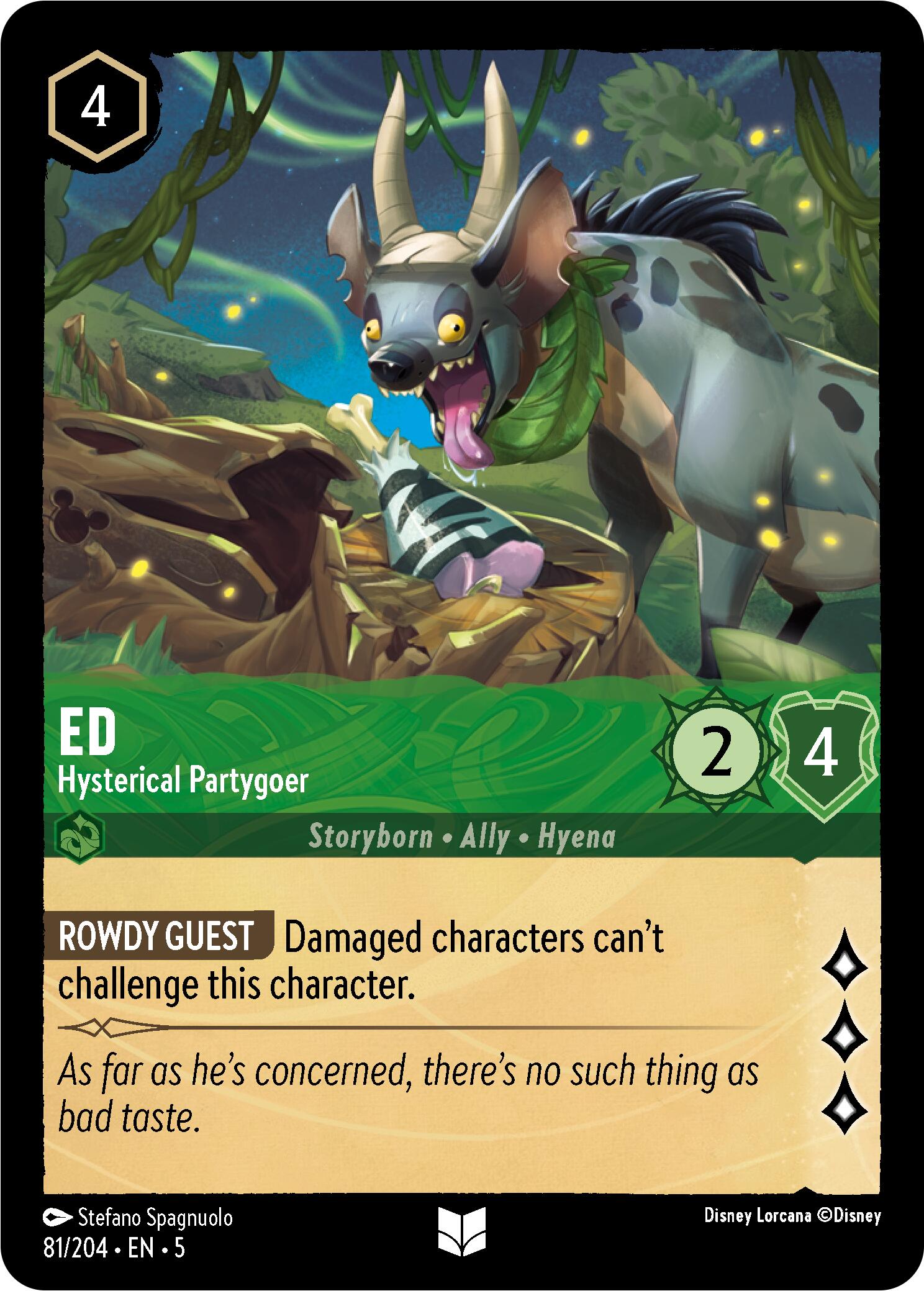 Ed - Hysterical Partygoer (81/204) [Shimmering Skies] | Tabernacle Games