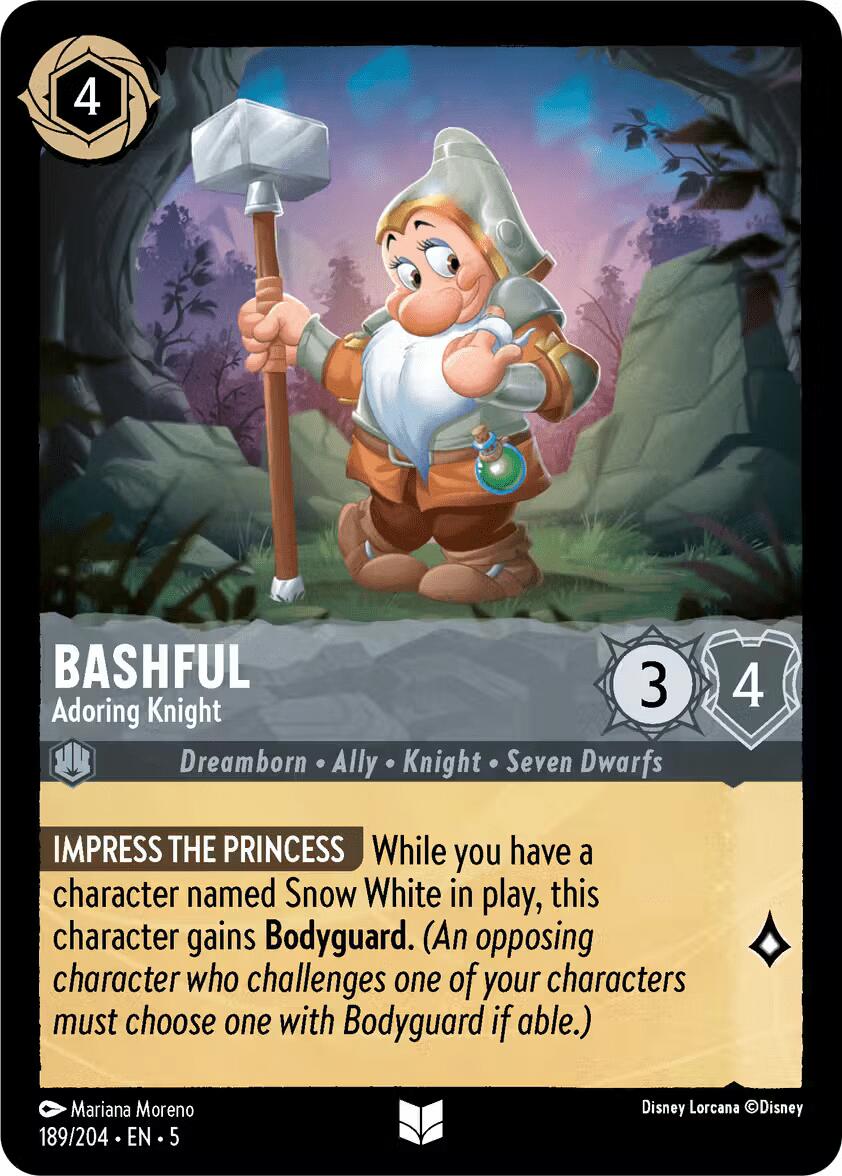 Bashful - Adoring Knight (189/204) [Shimmering Skies] | Tabernacle Games