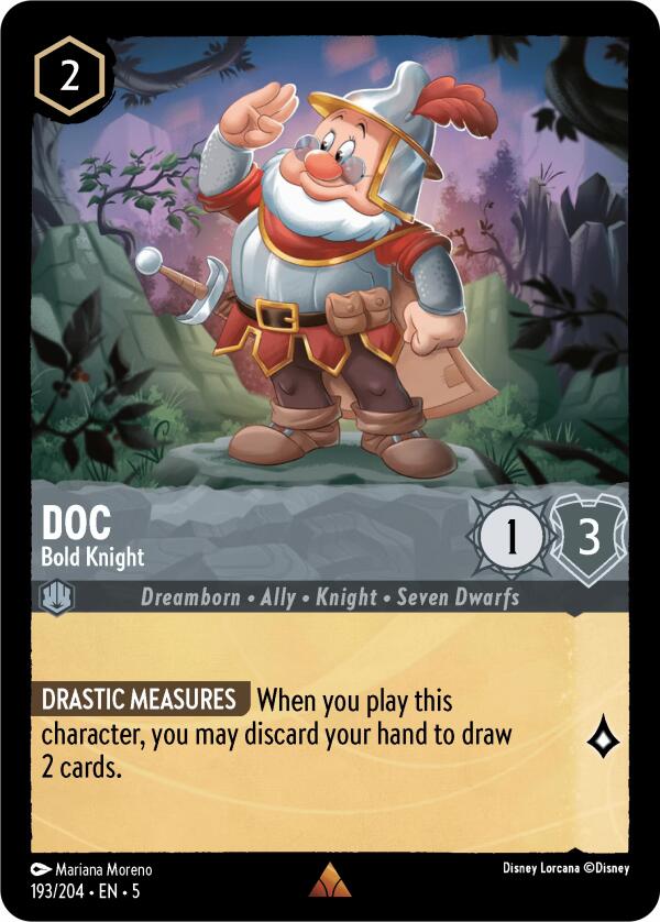 Doc - Bold Knight (193/204) [Shimmering Skies] | Tabernacle Games