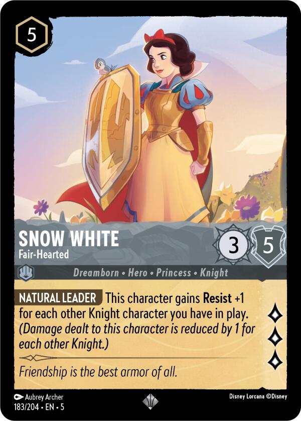 Snow White - Fair-Hearted (183/204) [Shimmering Skies] | Tabernacle Games