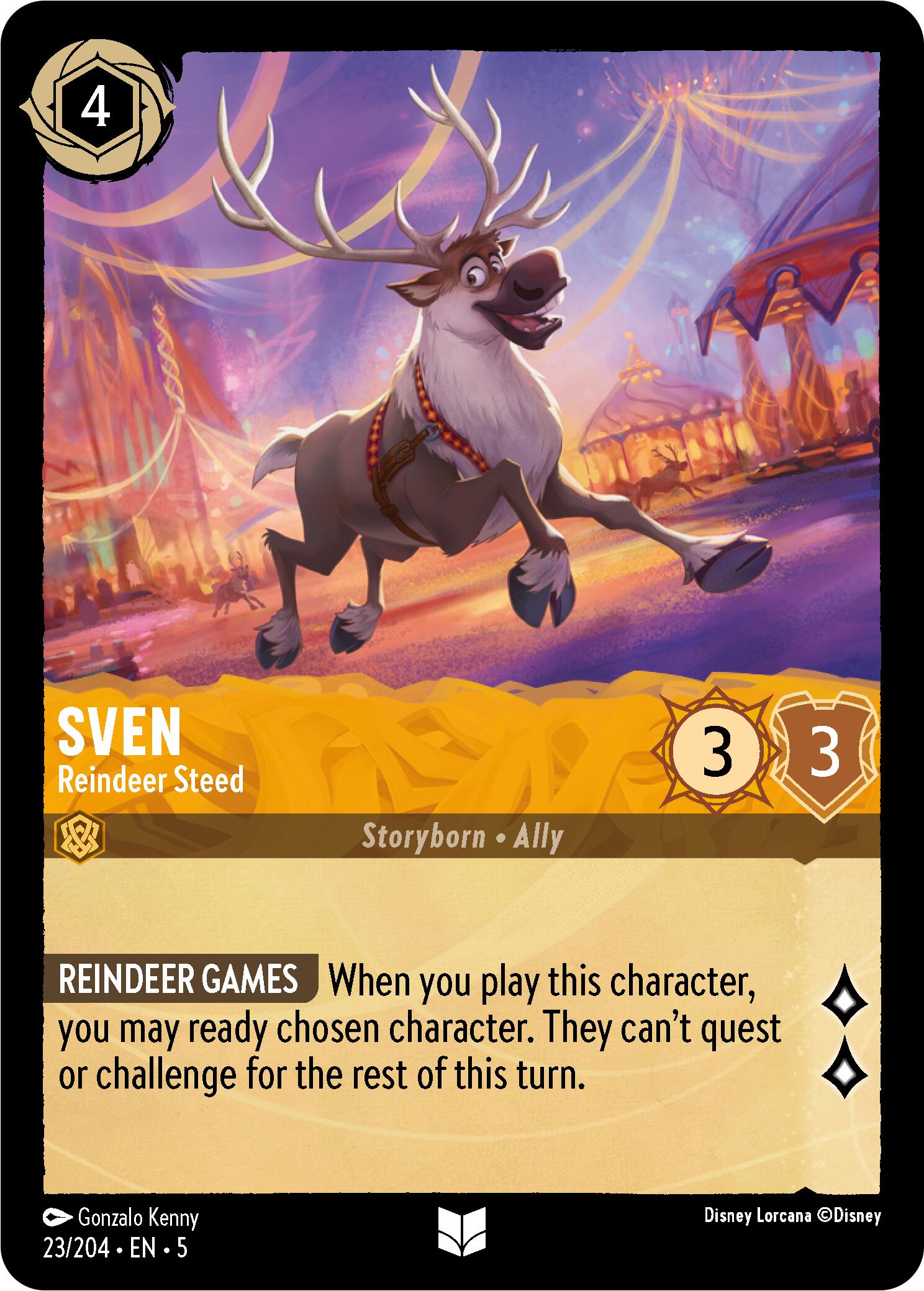 Sven - Reindeer Steed (23/204) [Shimmering Skies] | Tabernacle Games