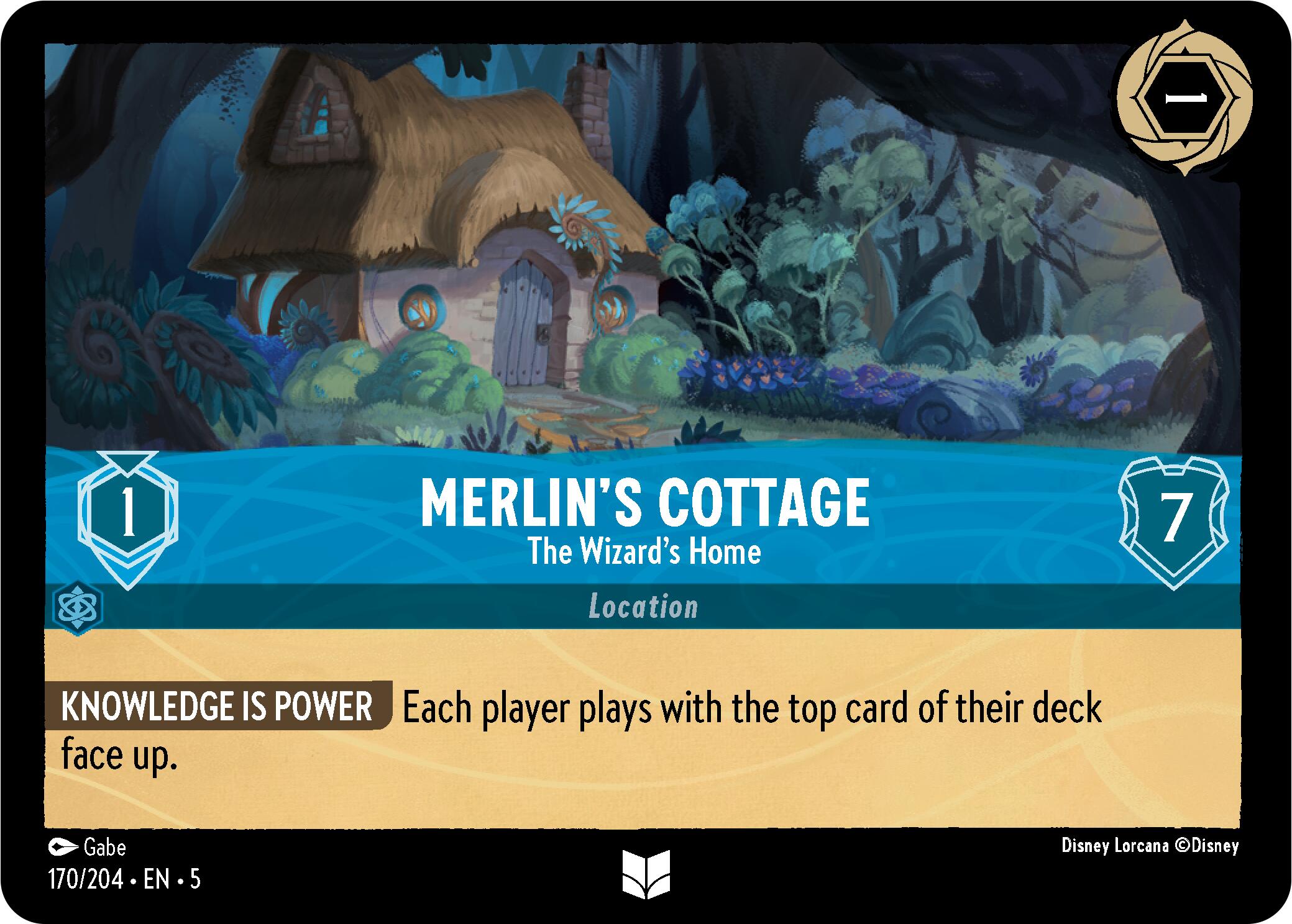 Merlin's Cottage - The Wizard's Home (170/204) [Shimmering Skies] | Tabernacle Games