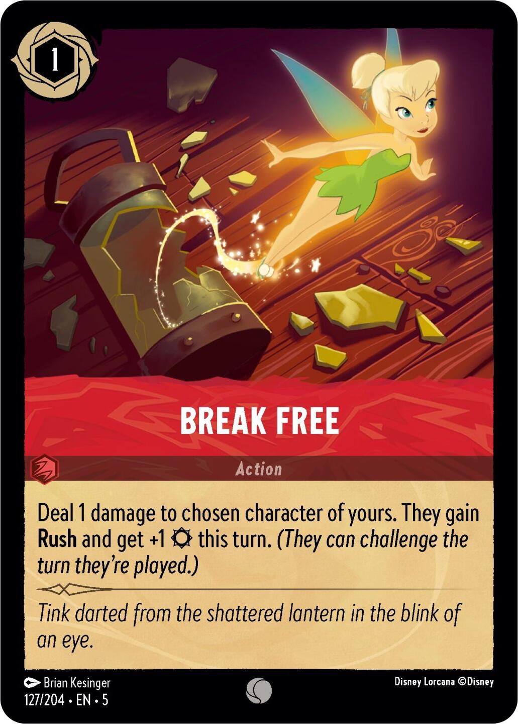 Break Free (127/204) [Shimmering Skies] | Tabernacle Games