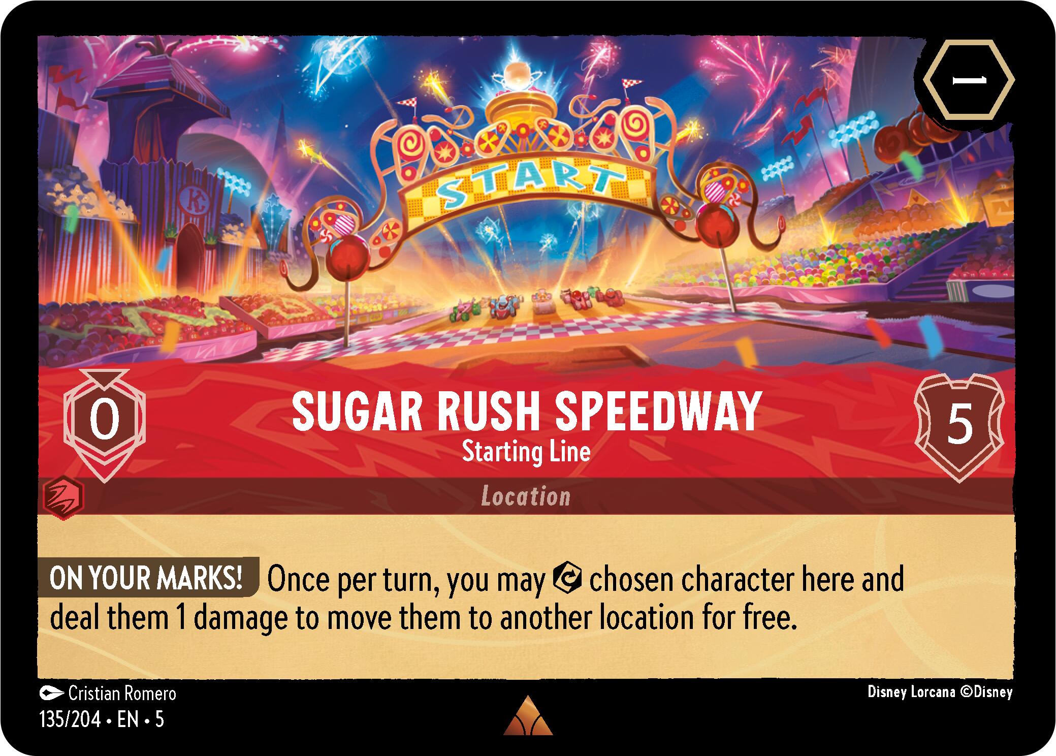 Sugar Rush Speedway - Starting Line (135/204) [Shimmering Skies] | Tabernacle Games