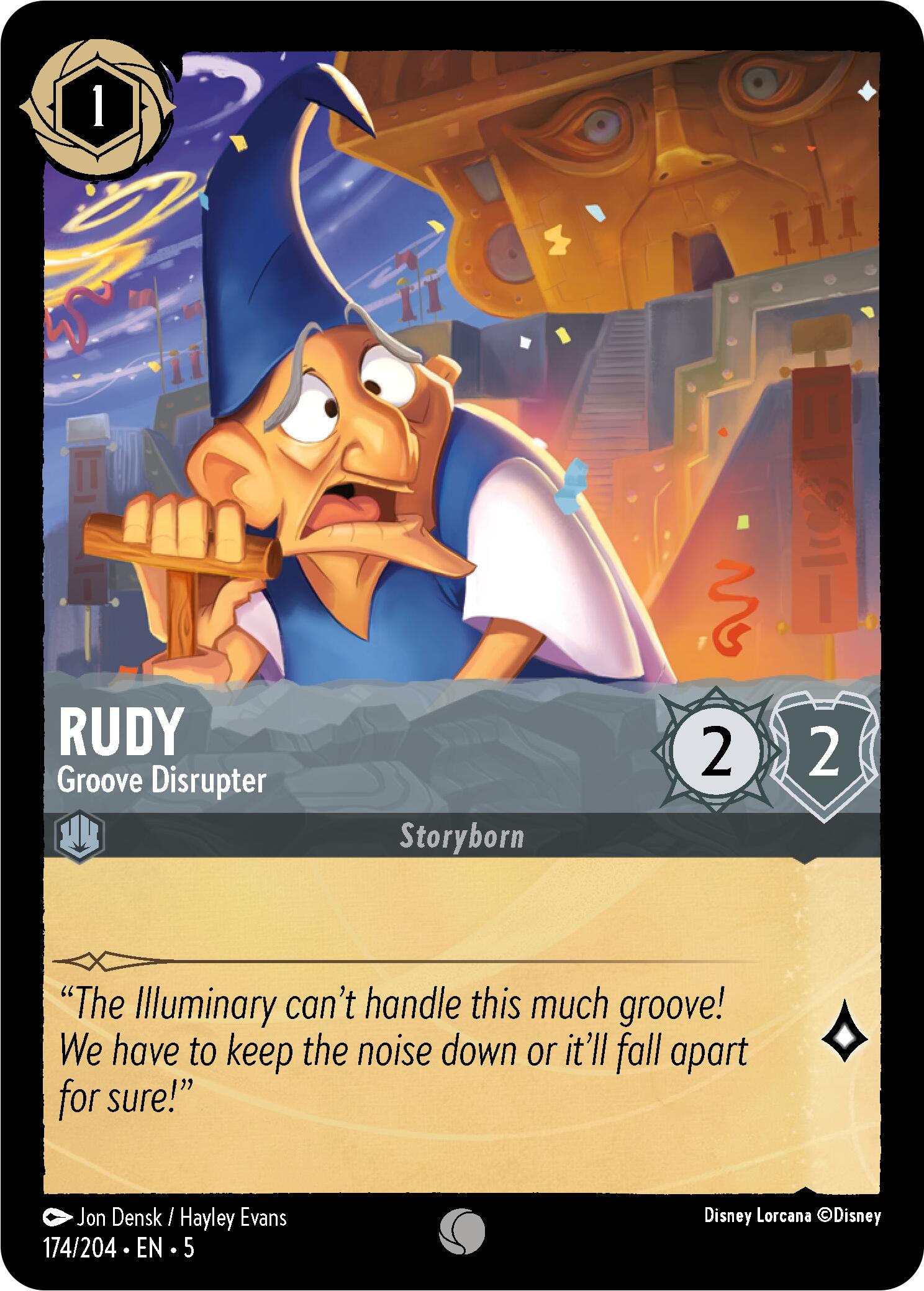 Rudy - Groove Disrupter (174/204) [Shimmering Skies] | Tabernacle Games