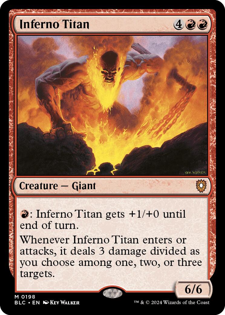 Inferno Titan [Bloomburrow Commander] | Tabernacle Games