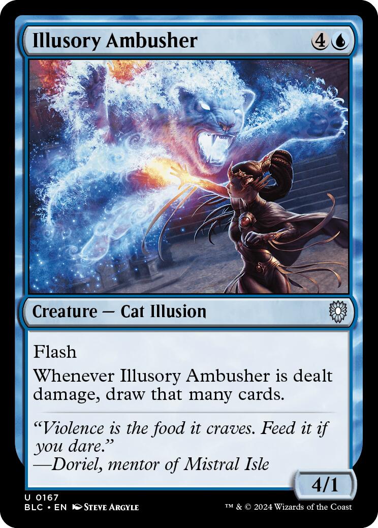 Illusory Ambusher [Bloomburrow Commander] | Tabernacle Games