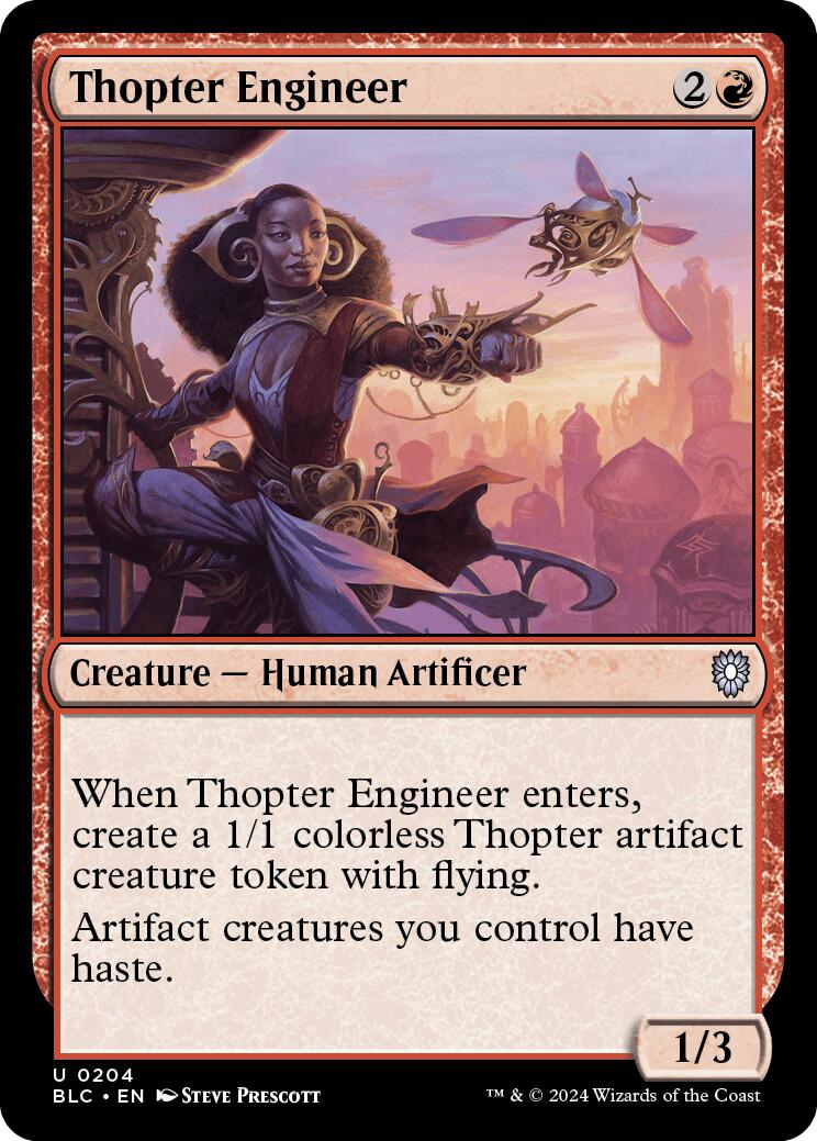 Thopter Engineer [Bloomburrow Commander] | Tabernacle Games